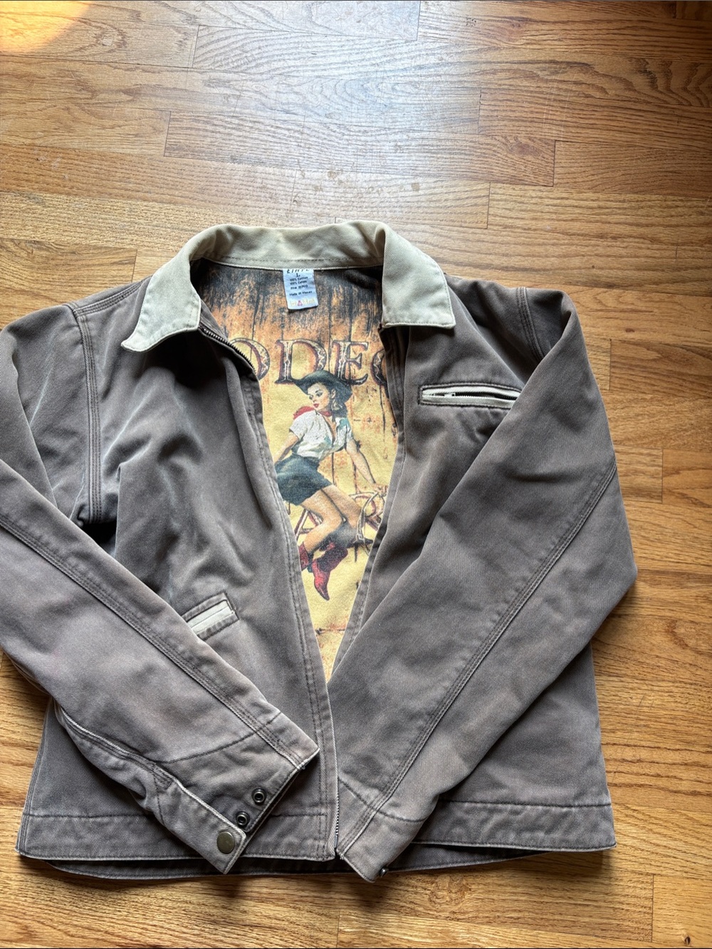 Ethyl Women's Rodeo Star Utility Jacket size Large. Y2K/Vintage